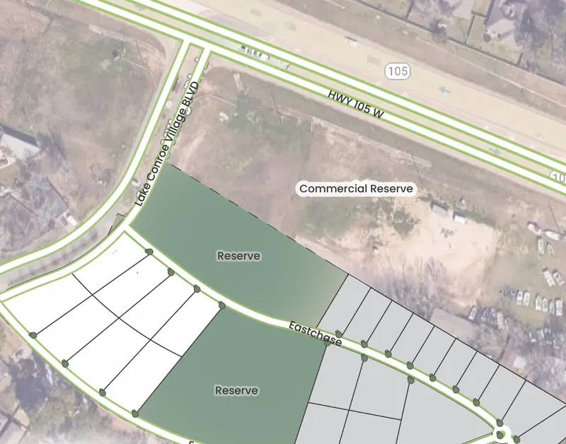 Community layout diagram for Alta Homes new construction homes