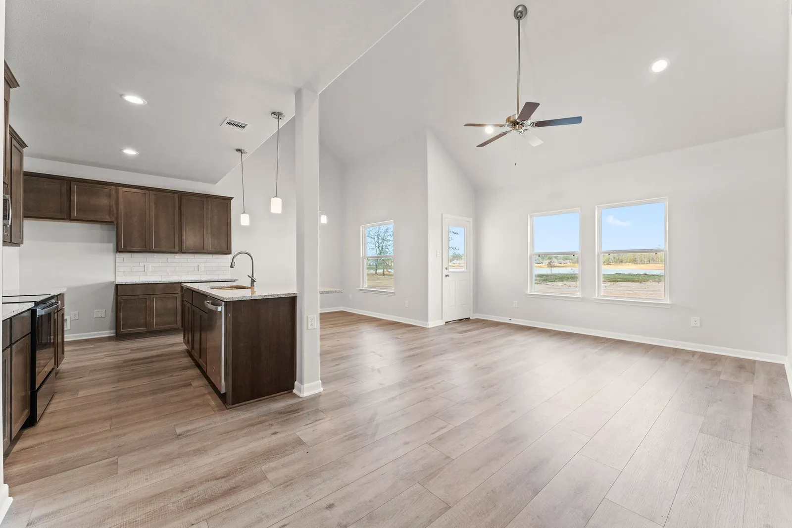 Interior of the Magnolia model home by Alta Homes, 4 bed, 2.5 bath, ~2,235 sqft