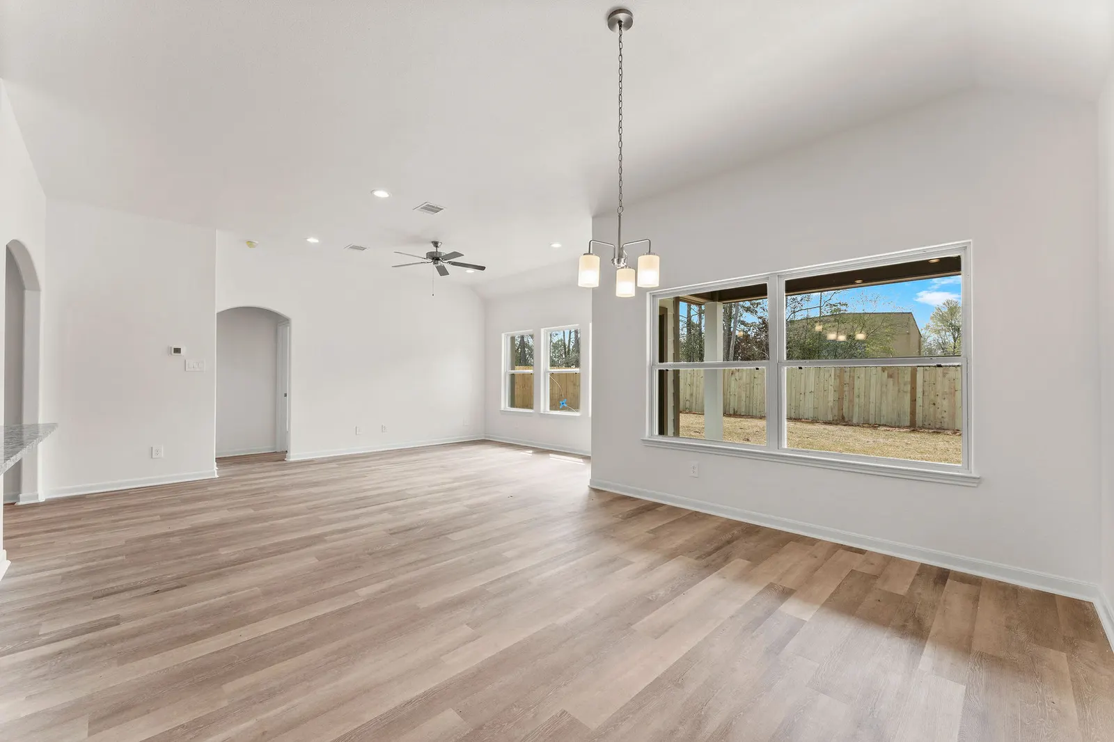 Interior of the Linden model home by Alta Homes, 3 bed, 2 bath, ~1,553 sqft