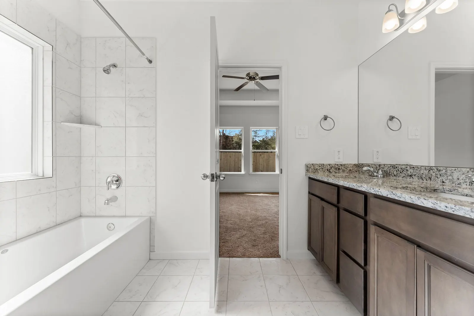 Interior of the Linden model home by Alta Homes, 3 bed, 2 bath, ~1,553 sqft