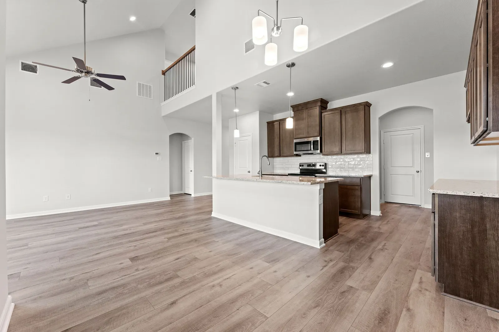 Interior of the Magnolia model home by Alta Homes, 4 bed, 2.5 bath, ~2,235 sqft