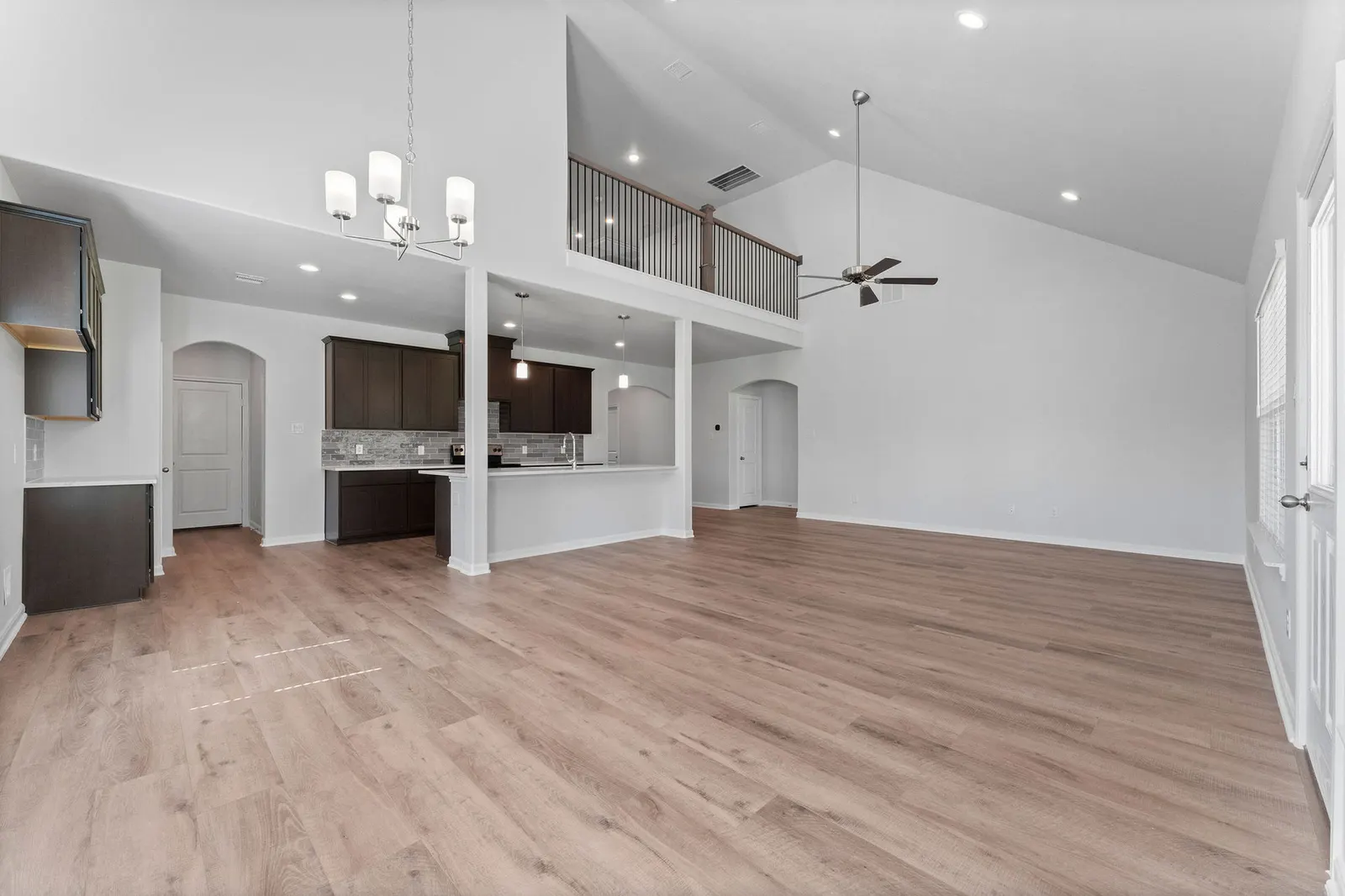 Interior of the Torrey Pines model home by Alta Homes, 4 bed with study (opt. 5 bed), ~2,447 sqft