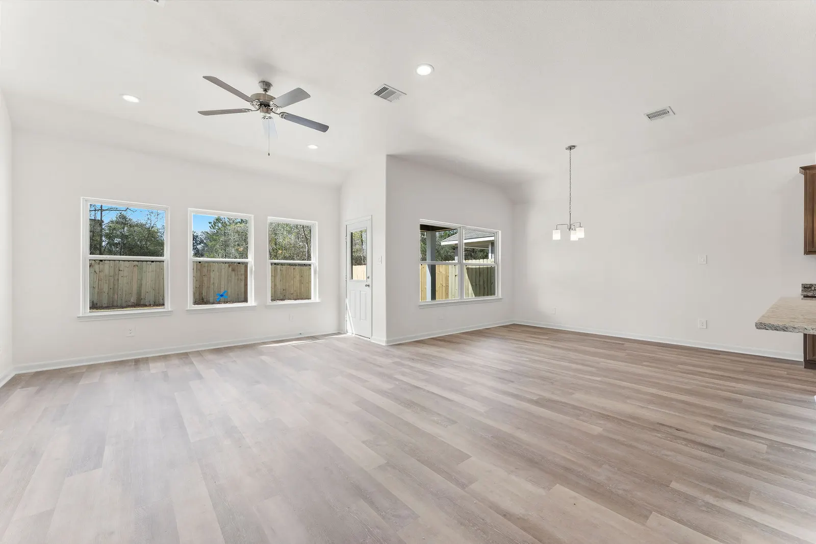 Interior of the Linden model home by Alta Homes, 3 bed, 2 bath, ~1,553 sqft