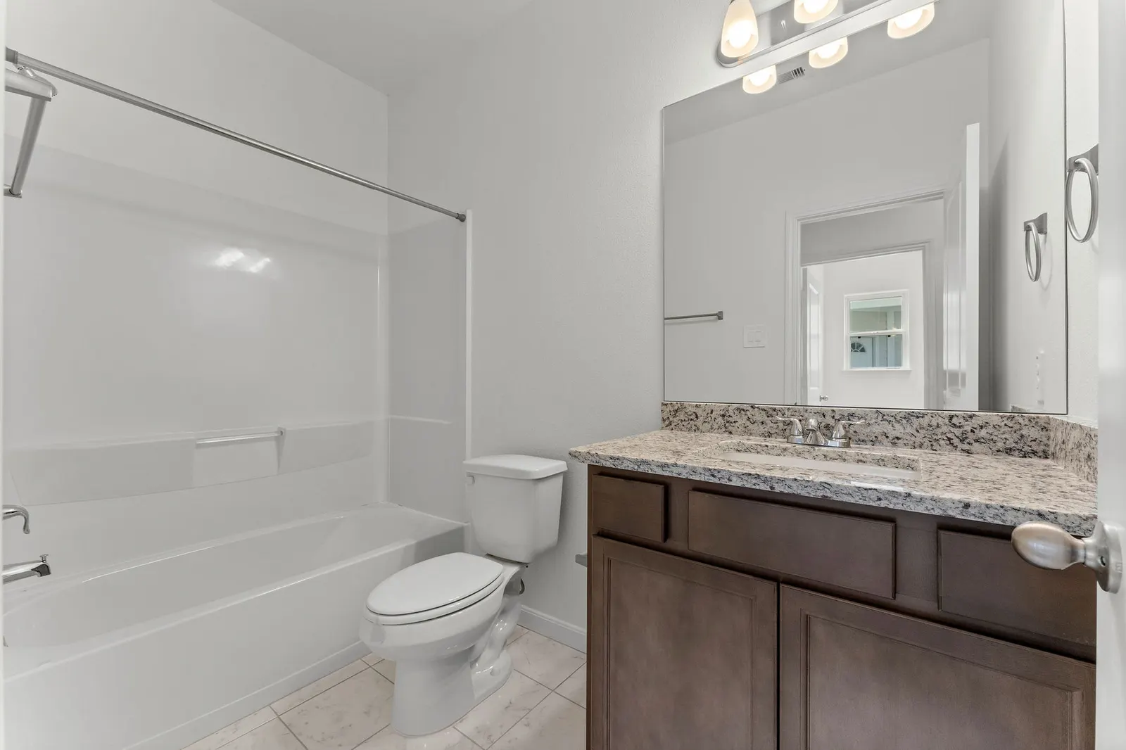 Interior of the Linden model home by Alta Homes, 3 bed, 2 bath, ~1,553 sqft
