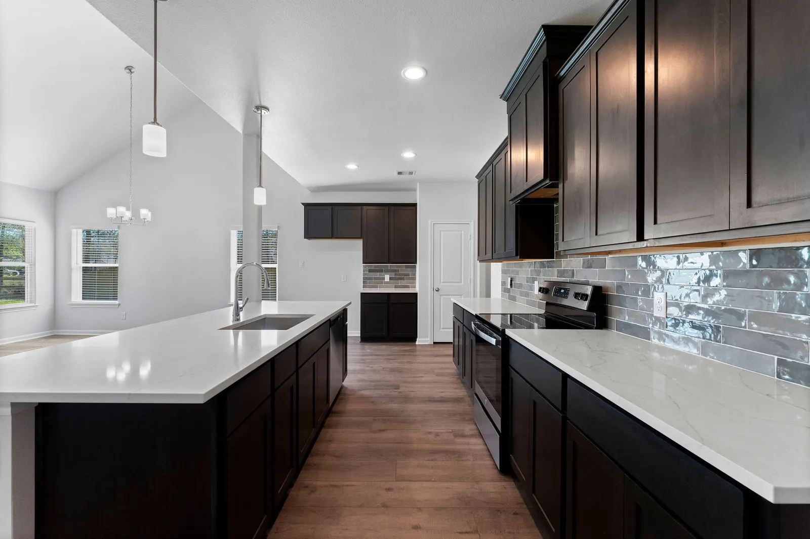 Interior of the Torrey Pines model home by Alta Homes, 4 bed with study (opt. 5 bed), ~2,447 sqft