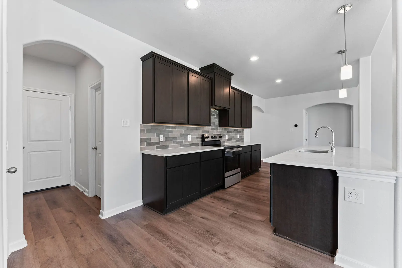 Interior of the Torrey Pines model home by Alta Homes, 4 bed with study (opt. 5 bed), ~2,447 sqft
