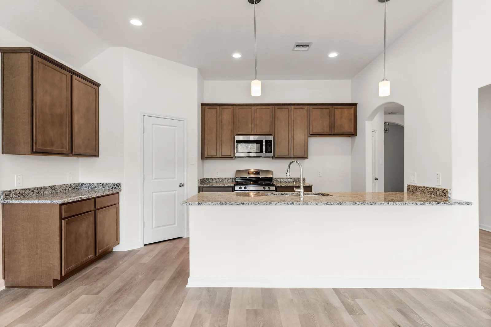 Interior of the Linden model home by Alta Homes, 3 bed, 2 bath, ~1,553 sqft