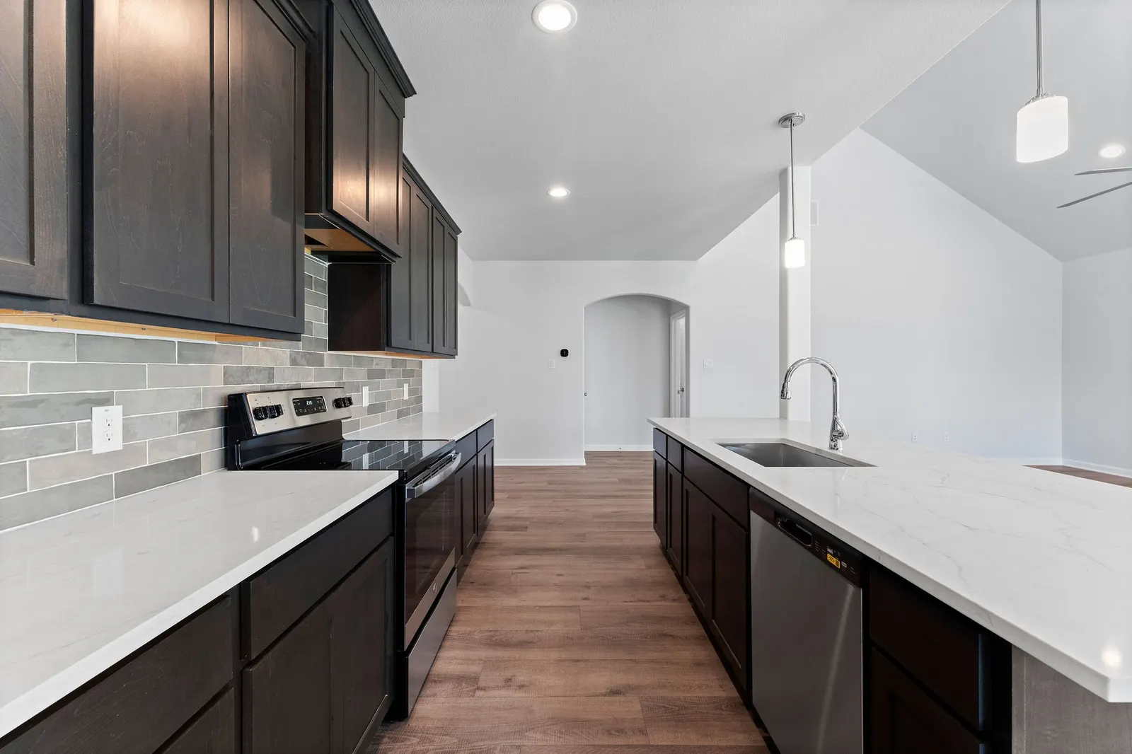 Interior of the Torrey Pines model home by Alta Homes, 4 bed with study (opt. 5 bed), ~2,447 sqft