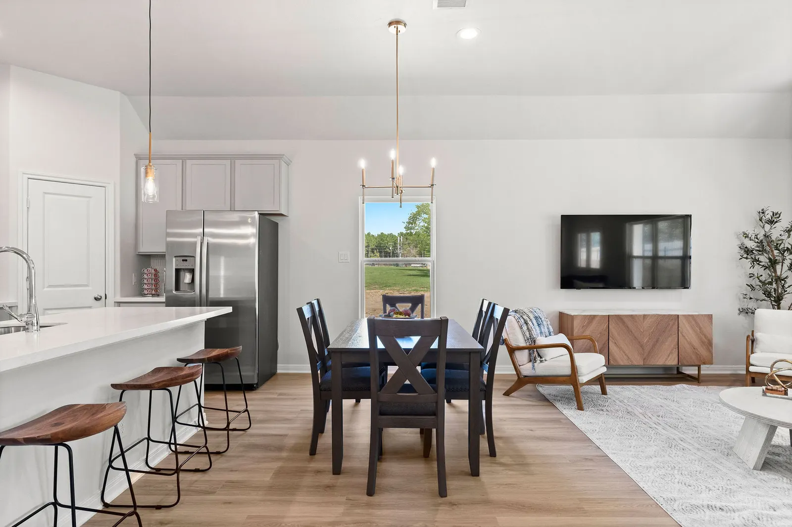 Interior of the Cypress model home by Alta Homes, 4 bed, 2 bath (opt. 2.5), ~1,837 sqft
