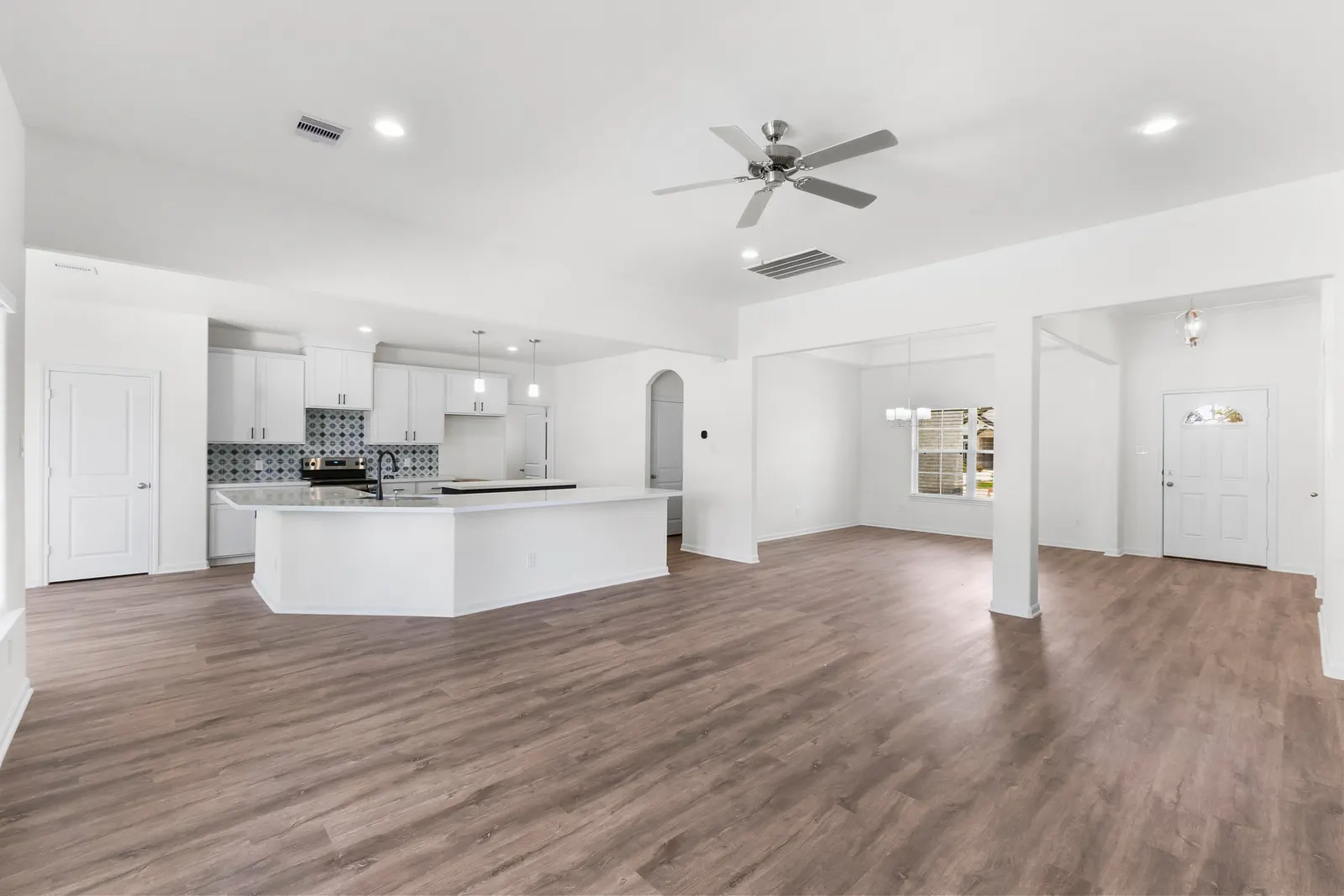 Interior of the Augusta model home by Alta Homes, 4 bed, 3 bath, ~2,312 sqft