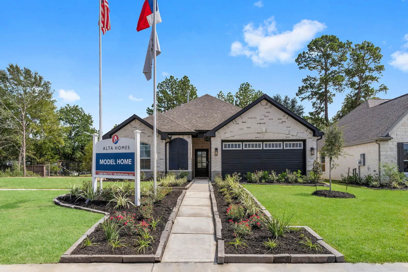 Interior of the Cypress model home by Alta Homes, 4 bed, 2 bath (opt. 2.5), ~1,837 sqft
