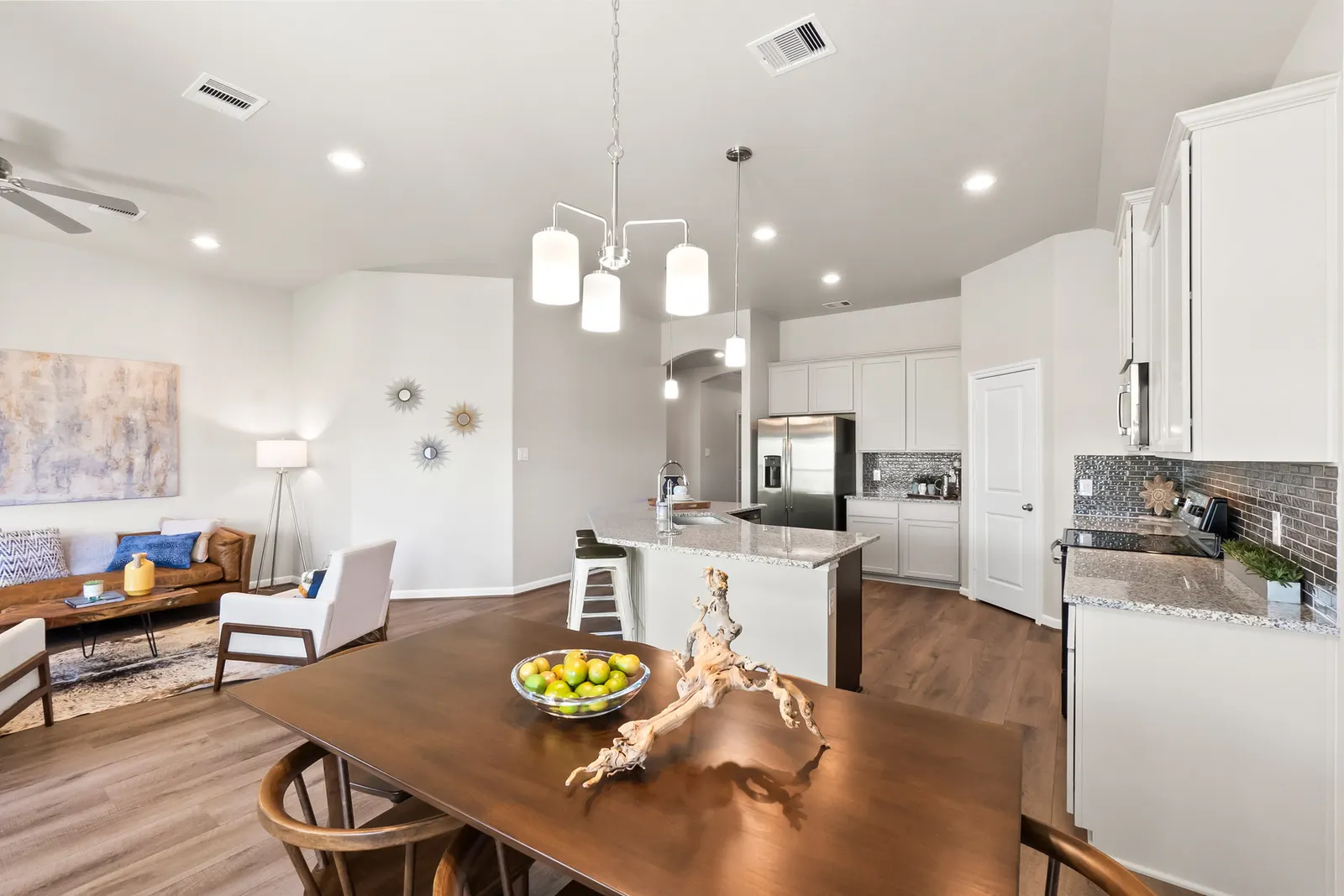 Interior of the Pinehurst model home by Alta Homes, 4 bed, 2 bath (opt. 2.5), ~1,984 sqft