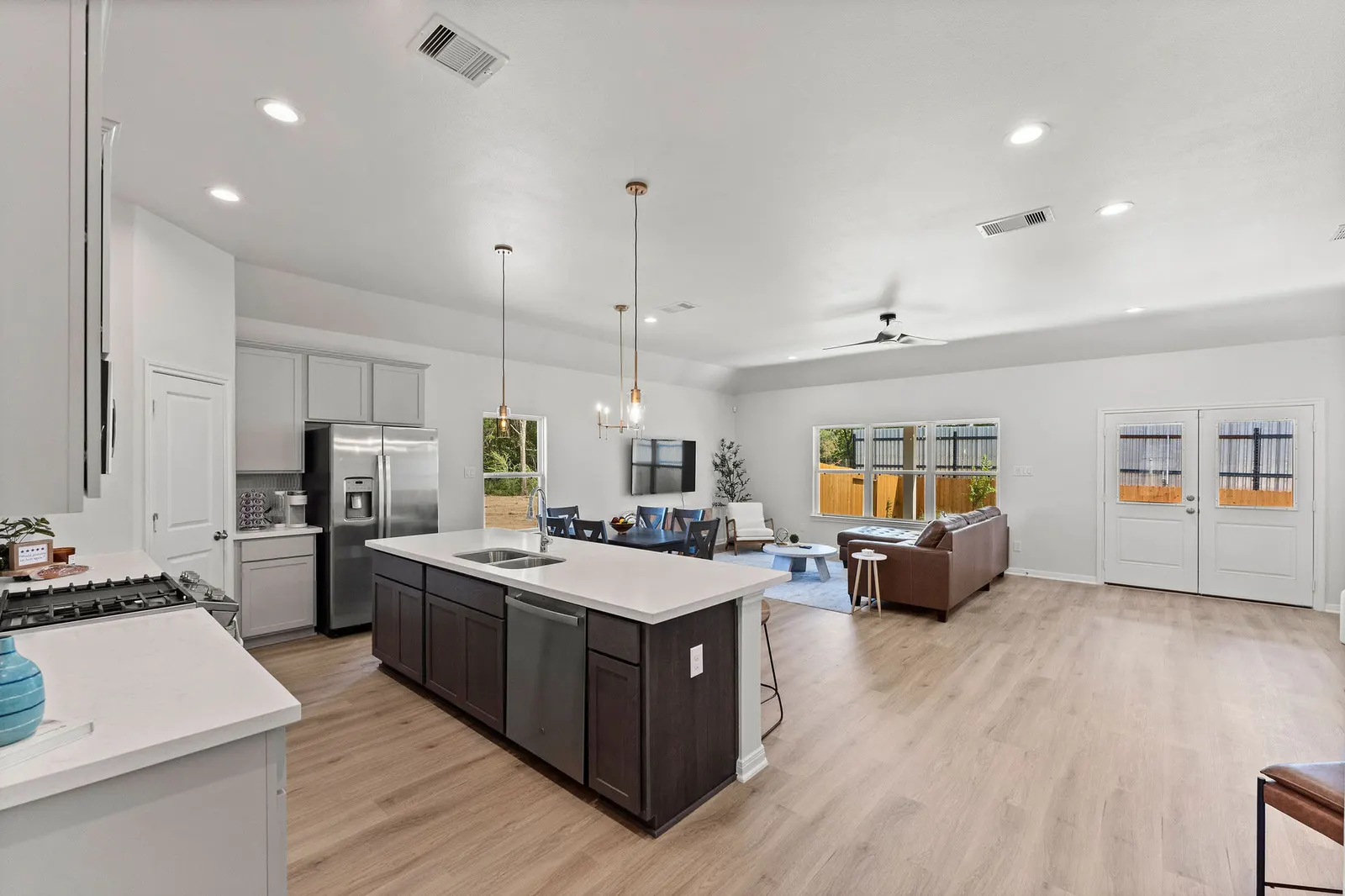 Interior of the Cypress model home by Alta Homes, 4 bed, 2 bath (opt. 2.5), ~1,837 sqft