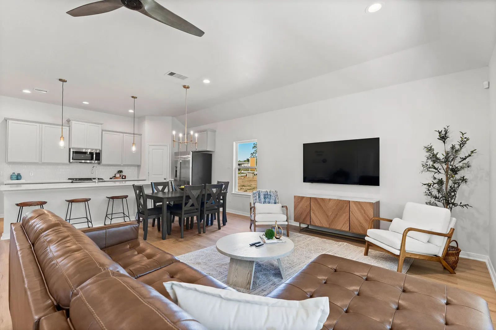 Interior of the Cypress model home by Alta Homes, 4 bed, 2 bath (opt. 2.5), ~1,837 sqft
