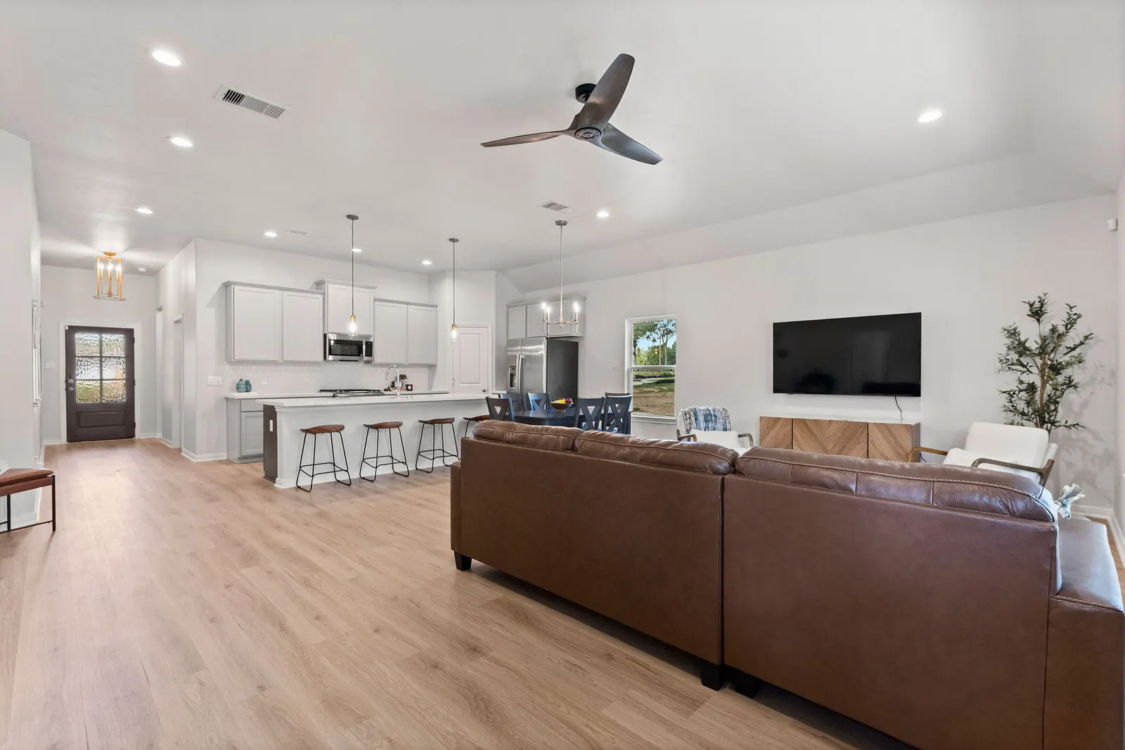 Interior of the Cypress model home by Alta Homes, 4 bed, 2 bath (opt. 2.5), ~1,837 sqft